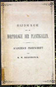 Beijerinck's thesis